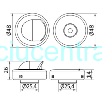N. plieno 3-14 mm laido įvadas